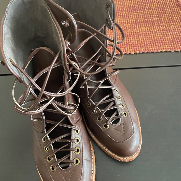 Bali Elf Desert Walker Genuine Leather Lace Up Boots - Picture 3 of 6